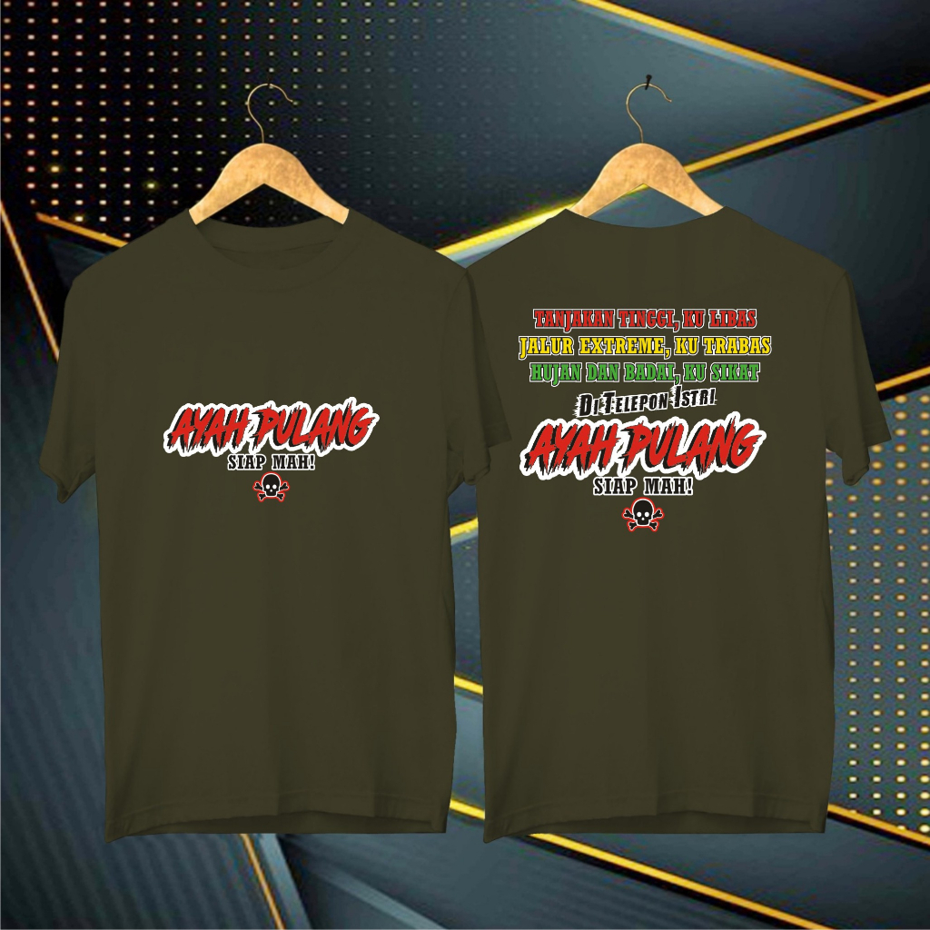 Terviral Kaos dtf db ayah pulang KAOS MURAH  Kaos Putih Hitam Kaos Terlaris No 1 Promo Diskon