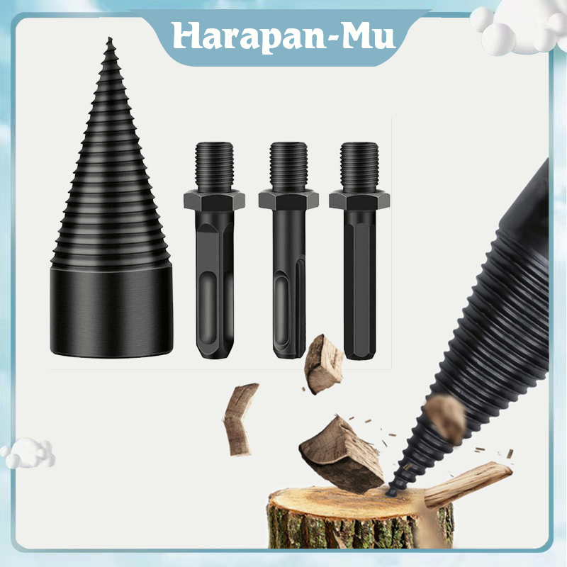 Mata Bor Pemecah Kayu 32mm Mata Bor Kayu Bakar Mesin Pemecah Kayu Bakar Aksesori