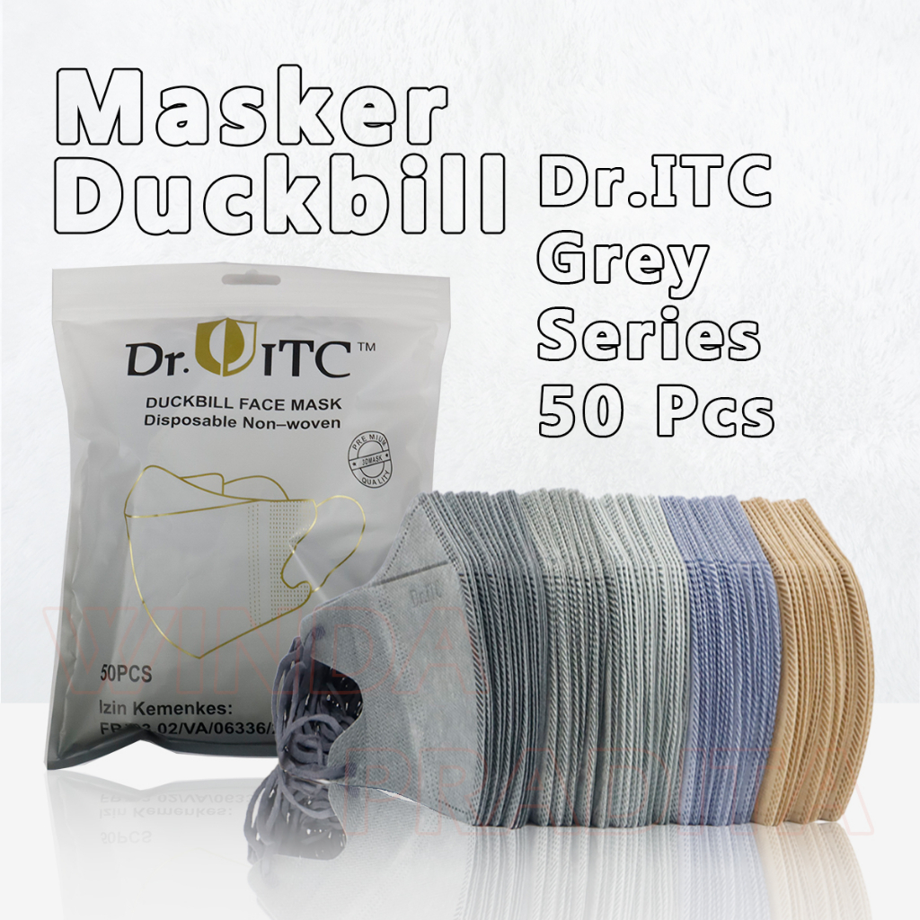 Masker Duckbil Masker Duckbill 50 Pcs Mix Warna Warni  Face Mask-5