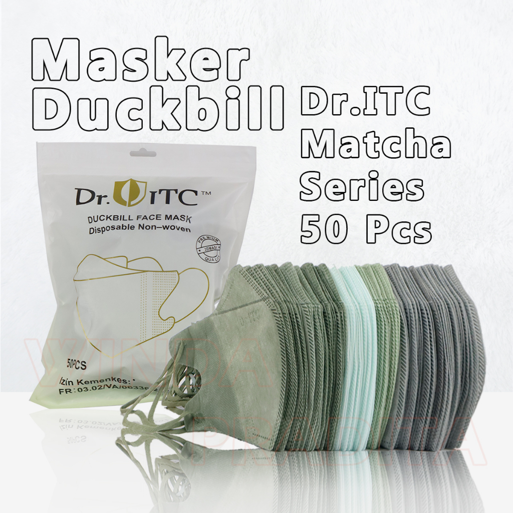 Masker Duckbil Masker Duckbill 50 Pcs Mix Warna Warni  Face Mask-6