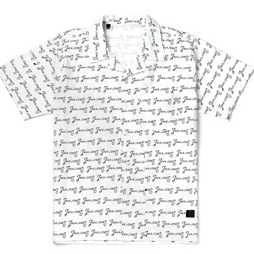 JAVAJONES JJ Shirt White Fullprint