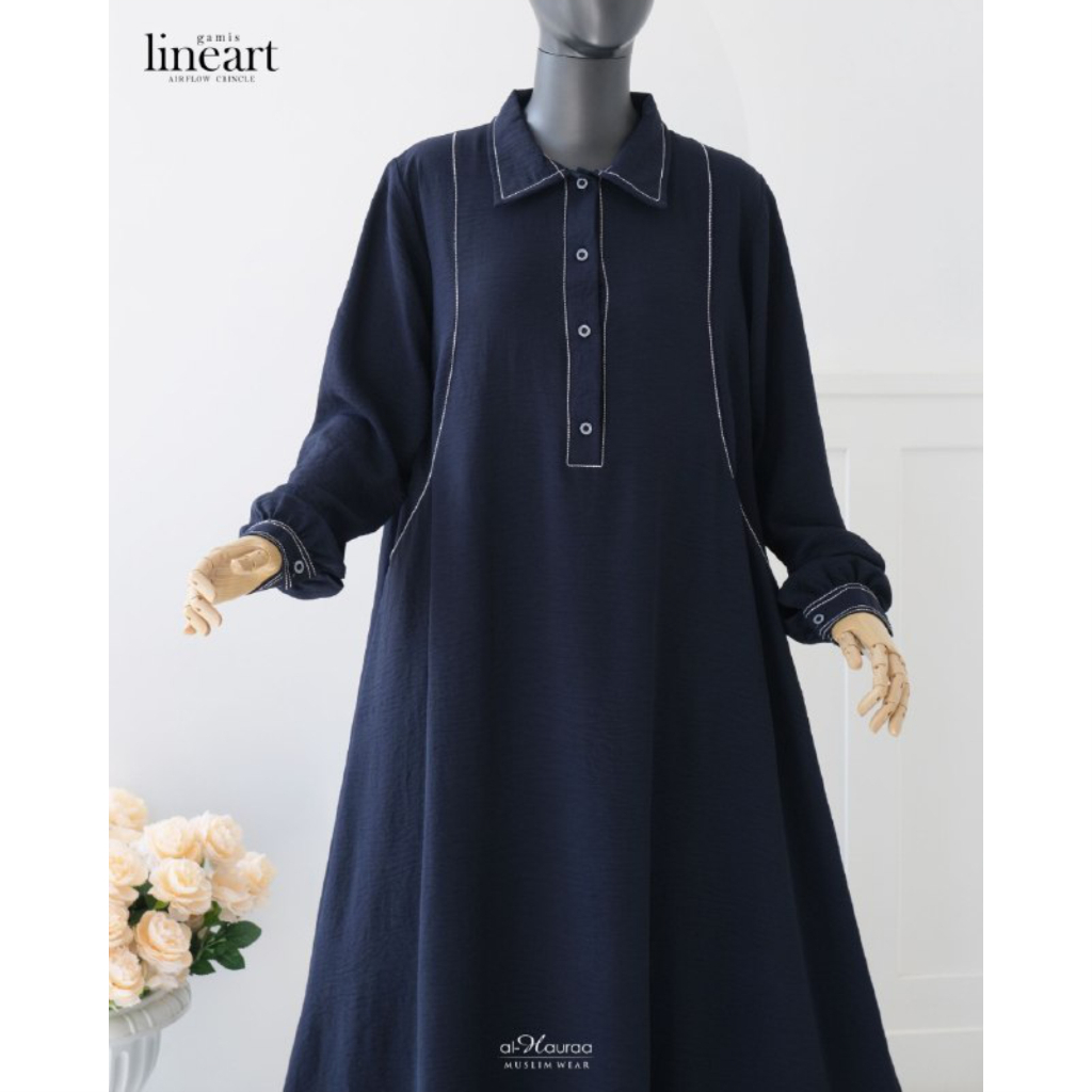 Gamis Al Hauraa Lineart