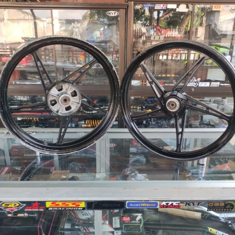 VELG PELEK JUPITER MX NEW TAPAK LEBAR DOUBLE DISC