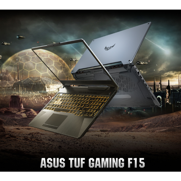 ASUS TUF F15 FX506LH FX506LHB i5-10300H Nvidia GTX1650 144Hz 8GB 512GB SSD W10 15.6&quot; FHD IPS