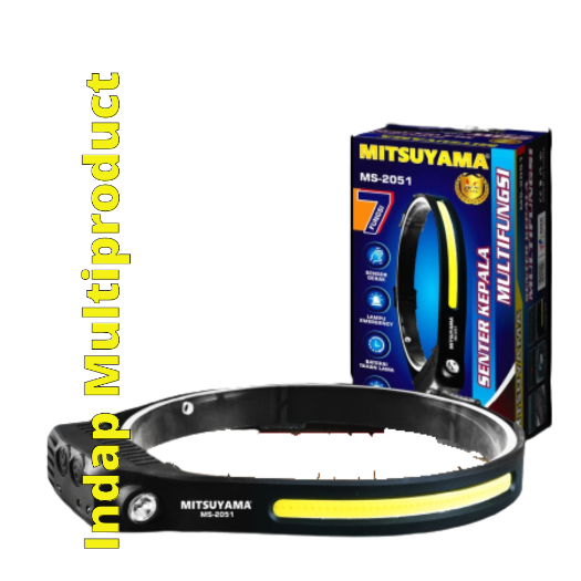 Senter Kepala / Headlamp Multifungsi Mitsuyama MS-2051 20W COB