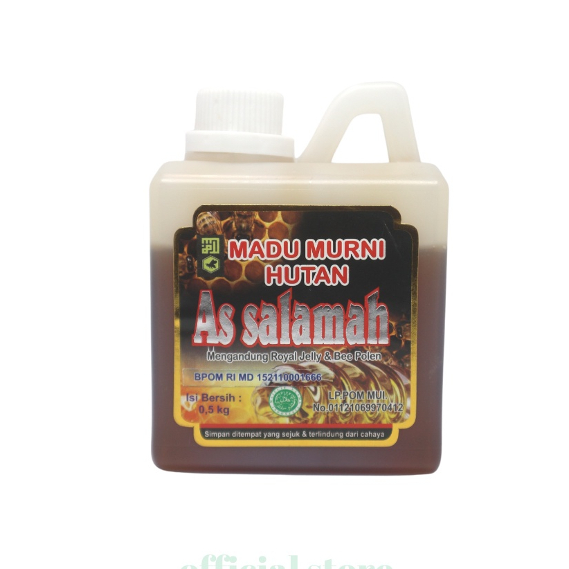 

Madu Hutan Murni Assalamah 500gr Mengandung royal jelly dan bee polen