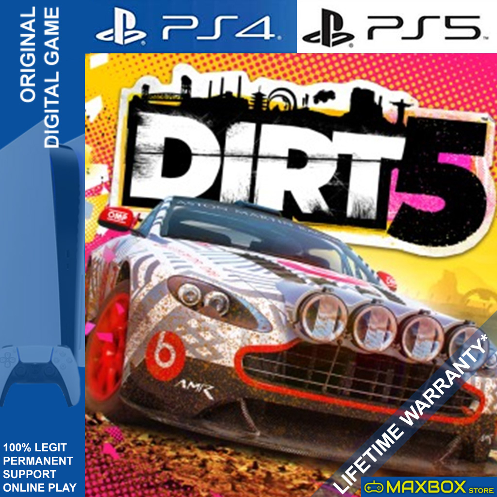 Dirt 5 PS4 PS5 Original Digital Game