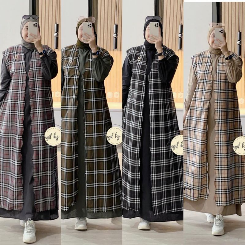 Gamis Dress terbaru Keshwari Premium Gagil by ova