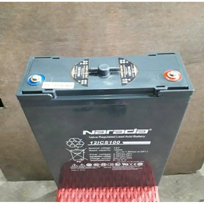 Battery Vrla Narada 12volt-100ah second like new
