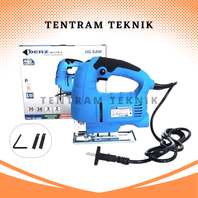 Jigsaw BZ-8089 Benz / Mesin Gergaji Triplek Kayu BZ8089 Benz