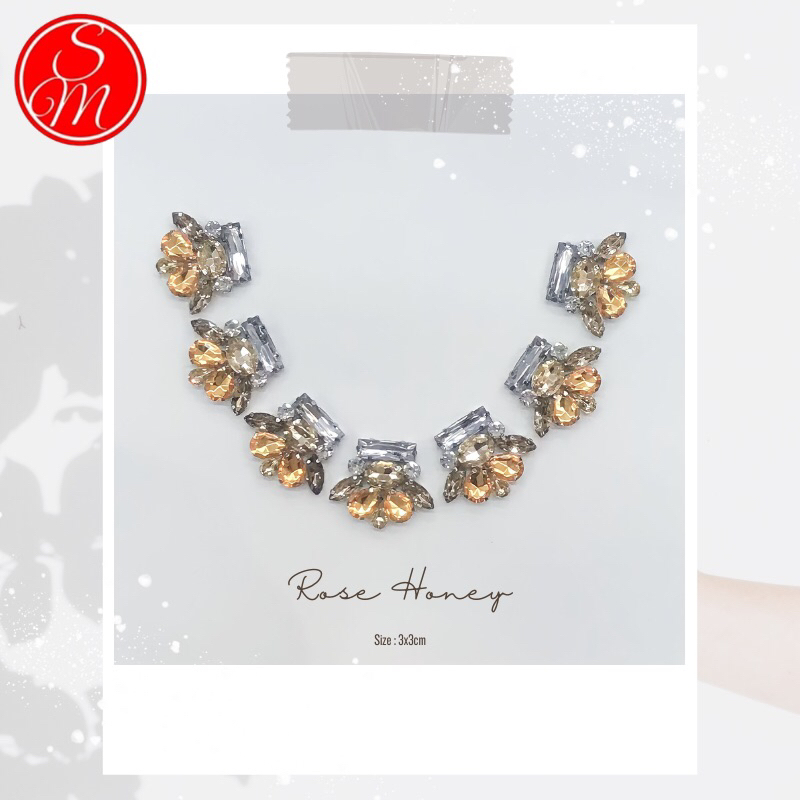 Payet Rangkai Leher Pinggang Lengan Jilbab Kaftan Instan/payet rangkai/mutiara rangkai/payet leher/p