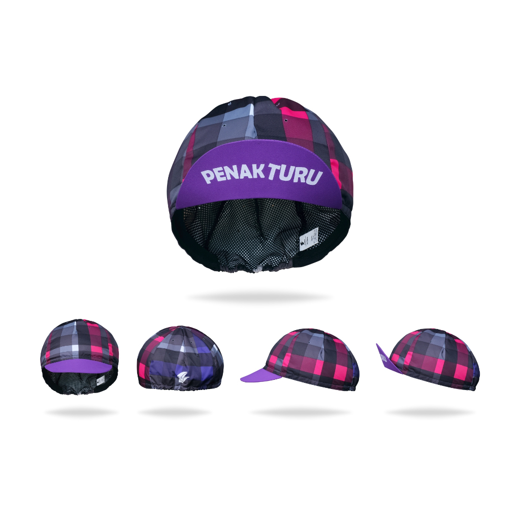 ZUNA CYCLING UNISEX TOPI SEPEDA/OUTDOOR