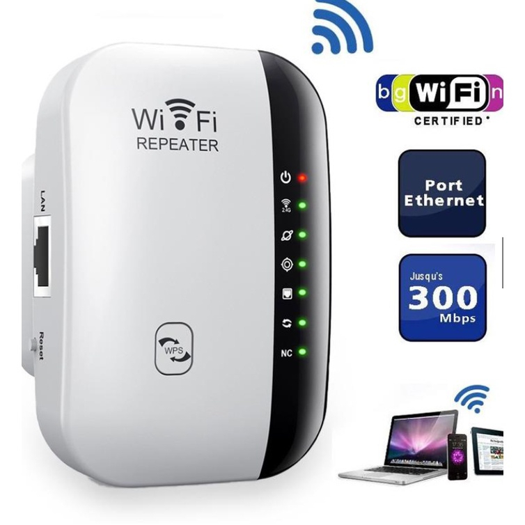 WIFI Repeater 300Mbps Wireless WiFi Signal Range Extender Wifi Repeater - Wifi Extender - Penguat Signal Wifi Access Point