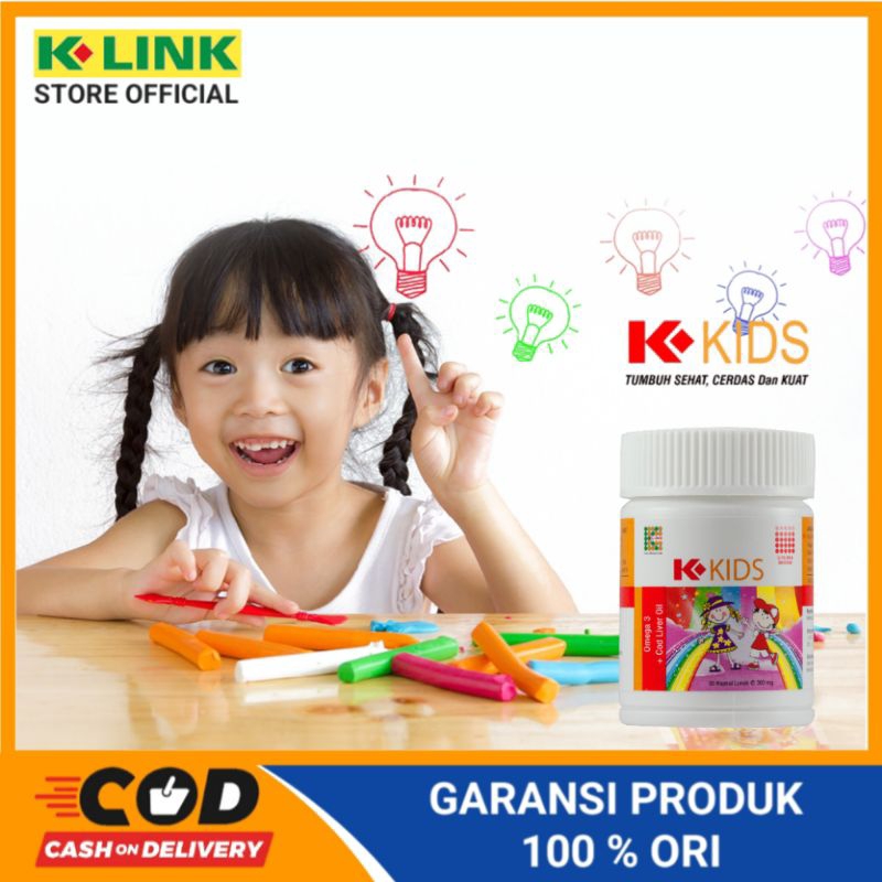 Omega3 Kids omega 3 minyak ikan suplemen anak