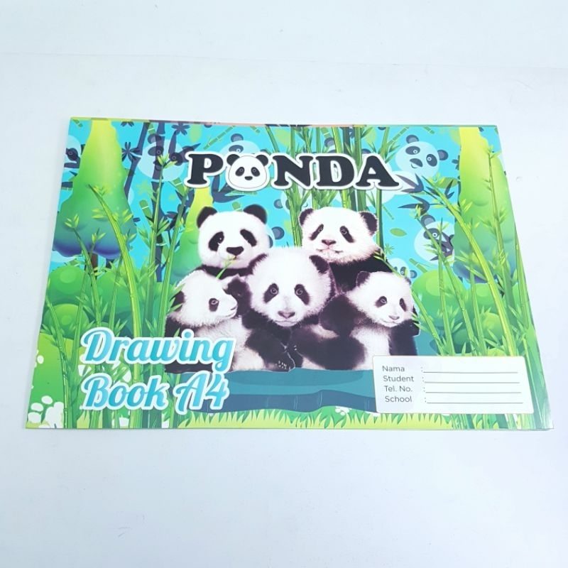 

Buku Gambar/Drawing Book A4 Karakter Panda