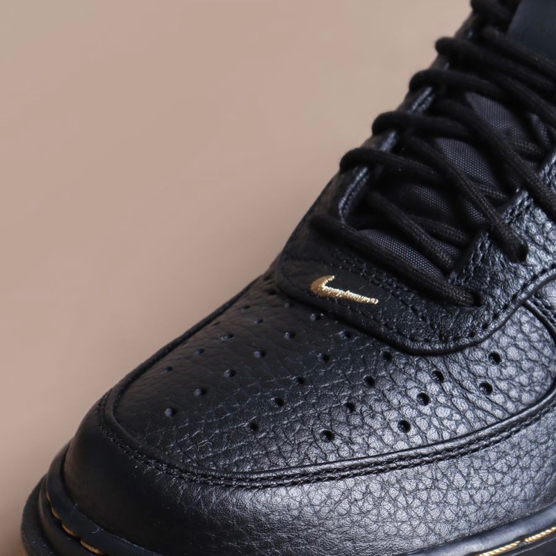 Air Force 1 Luxe Black Gum