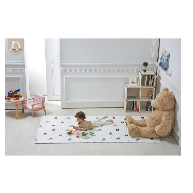 Kemihaus PVC Playmat - Karpet Korea 210cm x 140 cm Main Anak Bayi KemiHaus Korea Premium Mat Mattress Playgym Tatakan Baby