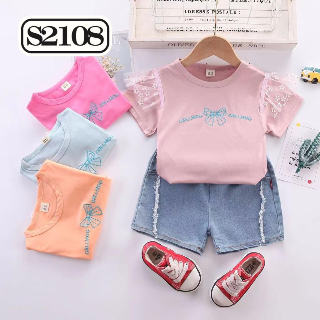 Setelan Import Celana Jeans Anak Bayi Perempuan 1-3tahun