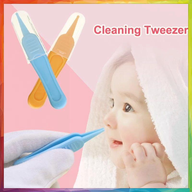 Capit Pinset Serbaguna untuk Kotoran Hidung/Telinga Bayi Clean Tweezers