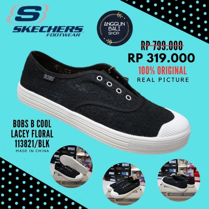 Skechers Bobs B Cool Lacey Floral