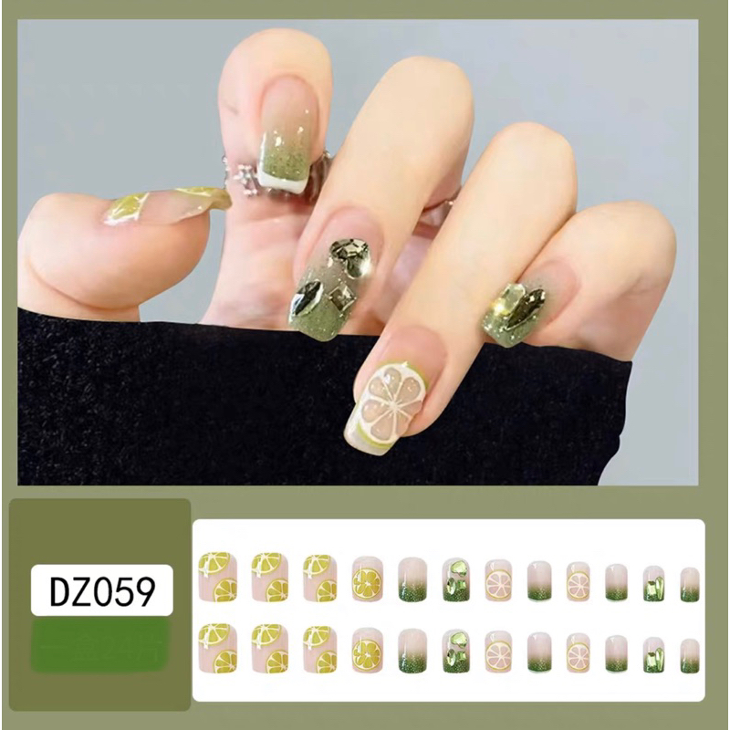 Kuku Palsu 【A11，lem sticker】Nikah kuku Wedding False Nailart Pengantin Tangan