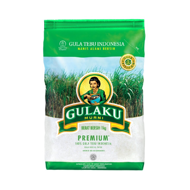 

Gulaku Gula Tebu Premium Pck 1000g