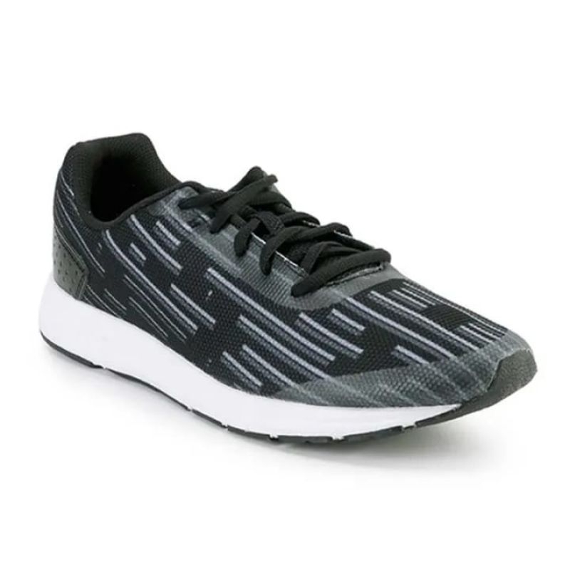 Sepatu League Legas Cowo Hitam Avanoz La M Running Shoes Pria Original