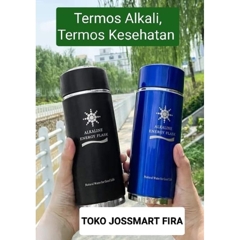 ASLI TERMOS ALKALI TERMOS KESEHATAN ALKALINE WATER ENERGY NANO FLASK ALKALINE WATER FOR GOOD LIFE HI