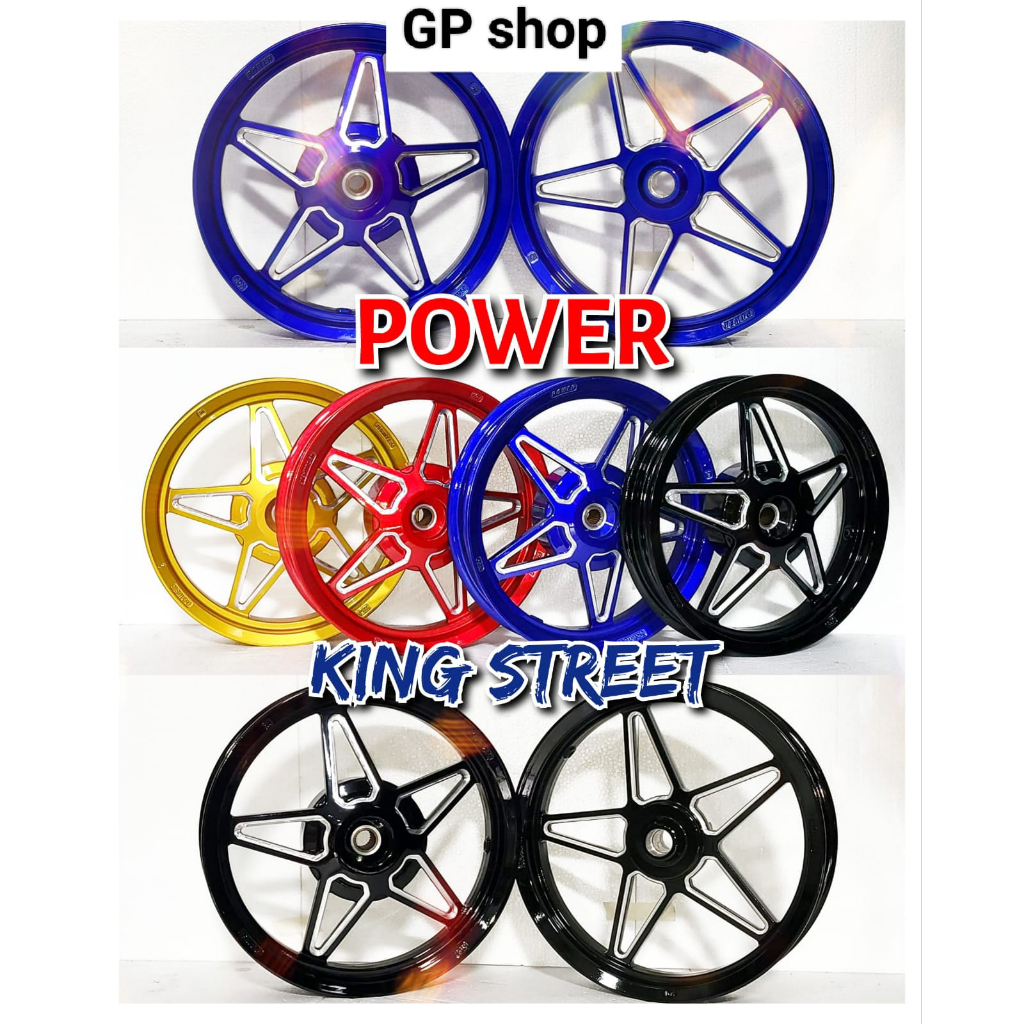 VELG RACING VARIO 110 / 125 / 150 SCOPY BEAT GENIO SPACY POWER KING STREET