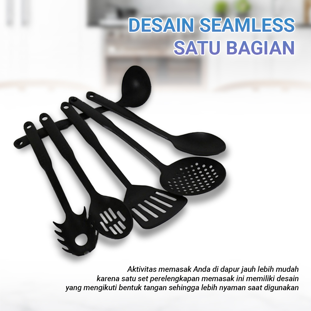 Spatula Set Alat Masak Kitchen Tools 1 Set Isi 6 Spatula Termurah Bisa Satuan