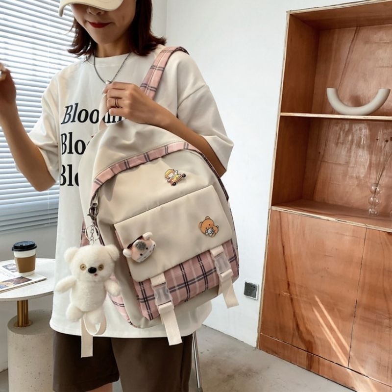 COD - SALE - TAS RANSEL BL777 - RANSEL WANITA - RANSEL LAPTOP - RANSEL SEKOLAH - RANSEL KOREA - RANSEL MURAH