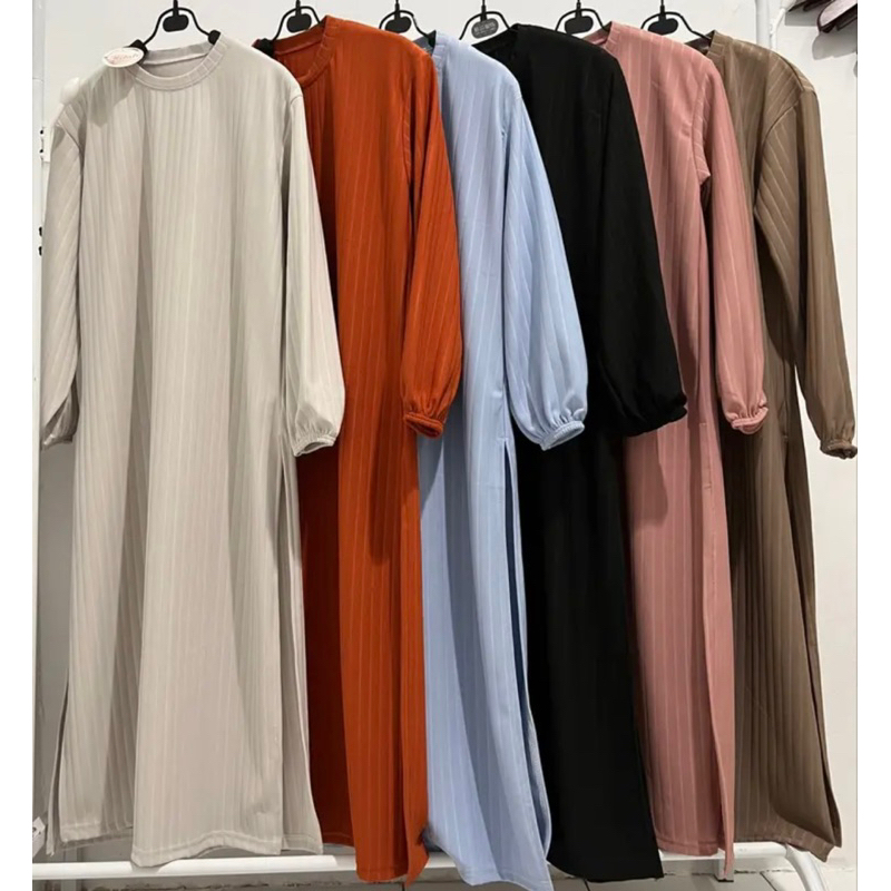 Long Tunik Hornet Premium M L XL LD 100&amp; 120cm, Tania Tunik Bahan Import