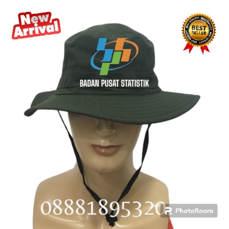 TOPI RIMBA BPS ST2023 KABUPATEN PEMESANAN TERBARU