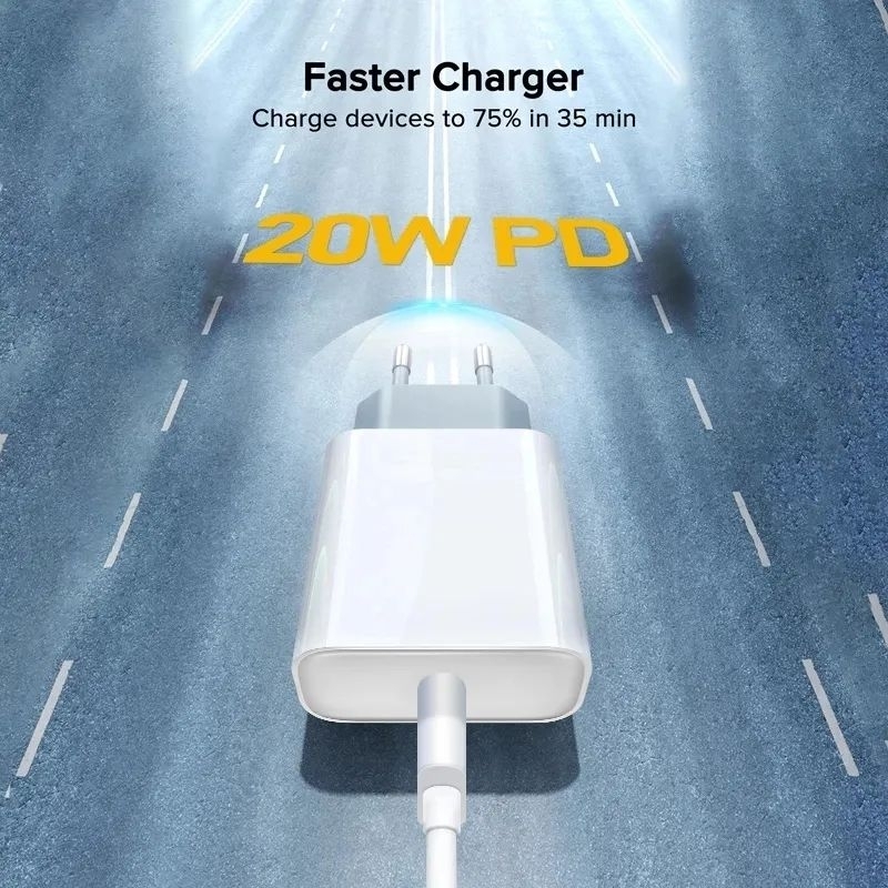 ❗NEW❗GARANSI 90 HARI ROCKET KEPALA CHARGER PD20W PORT TIPE-C / ADAPTOR / ADAPTER ROCKET PD-20W FAST CHARGING SLOT USB-C KEPALA CAHRGER / CHARGER IP / ANDROID M23 A23 A31 M31 M30 M20 A53