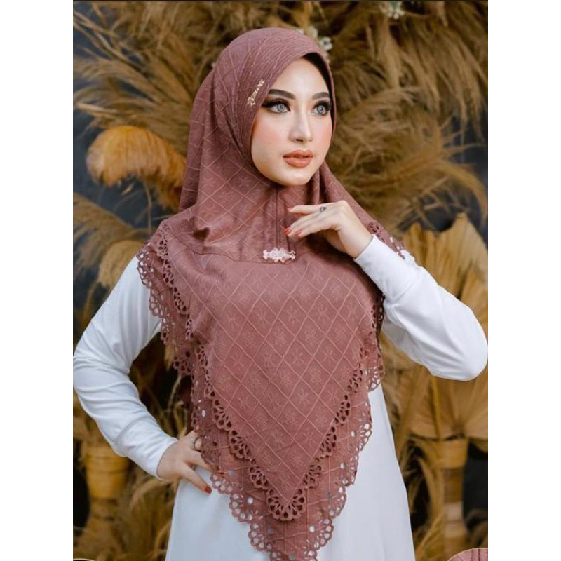 Hijab Instan Laser Cutting Balqis By Rizwa