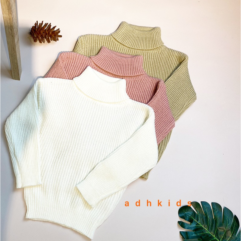 sweater turtleneck rajut anak &quot;adh.kids&quot; 06 - 4 tahun