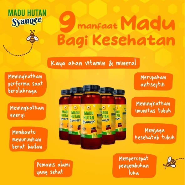 Madu Hutan Asli Akasia Syauqee Murni 500 Gram