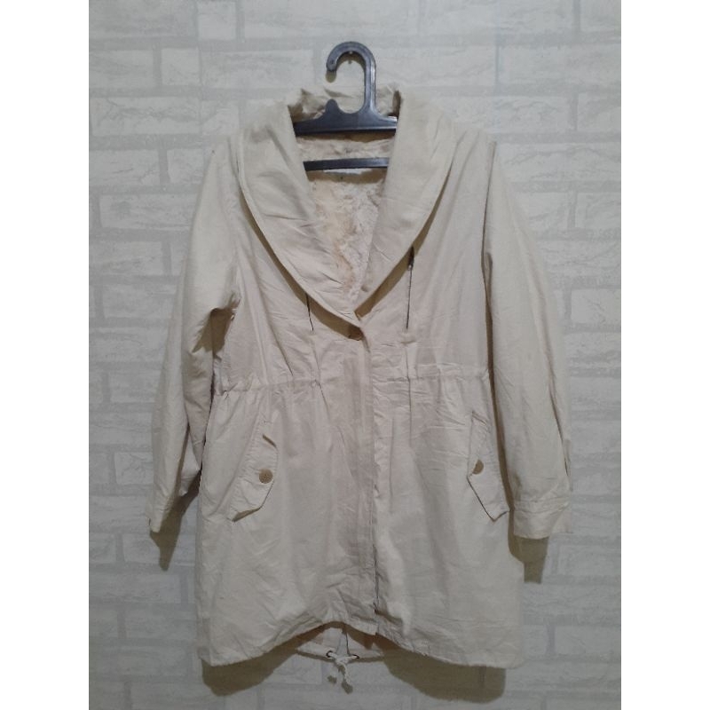 Jaket Parka Coat Sherpa Fashion Global Work