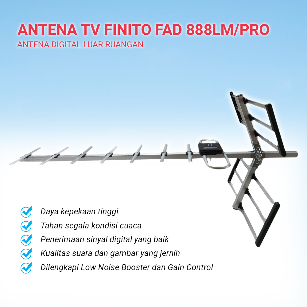 ANTENA TV Digital Remote Controlled Type FAD-888LM