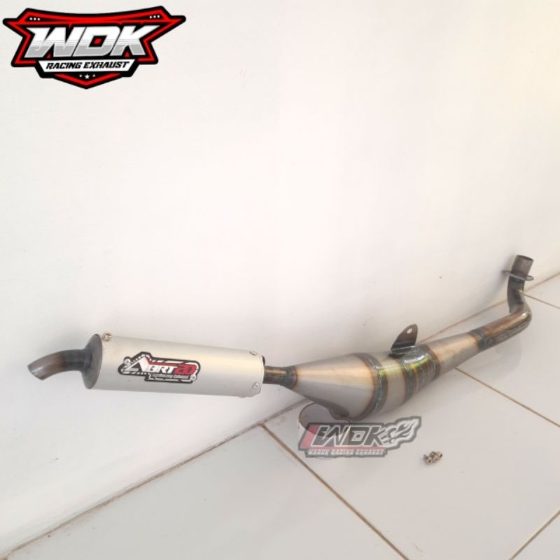 knalpot racing ABRT20 model samping F1ZR, FZR, Fizr, alfa, tornado, bravo, Cristal, sigma, SS1, SS2,
