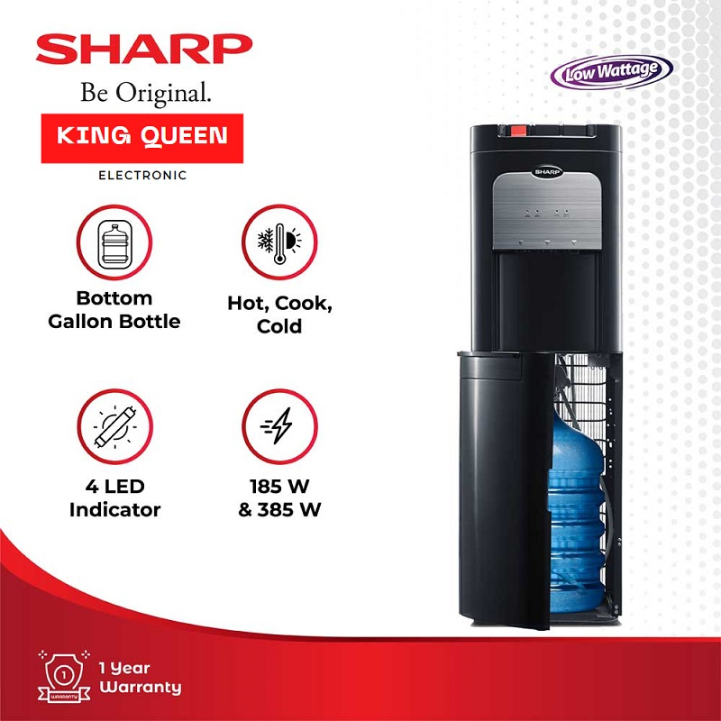 Dispenser Galon Bawah Sharp SWD-72EHL