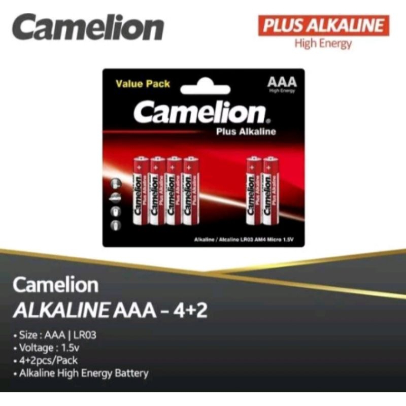 Camelion Baterai Camelion Plus Alkaline  / Baterai kualitas bagus