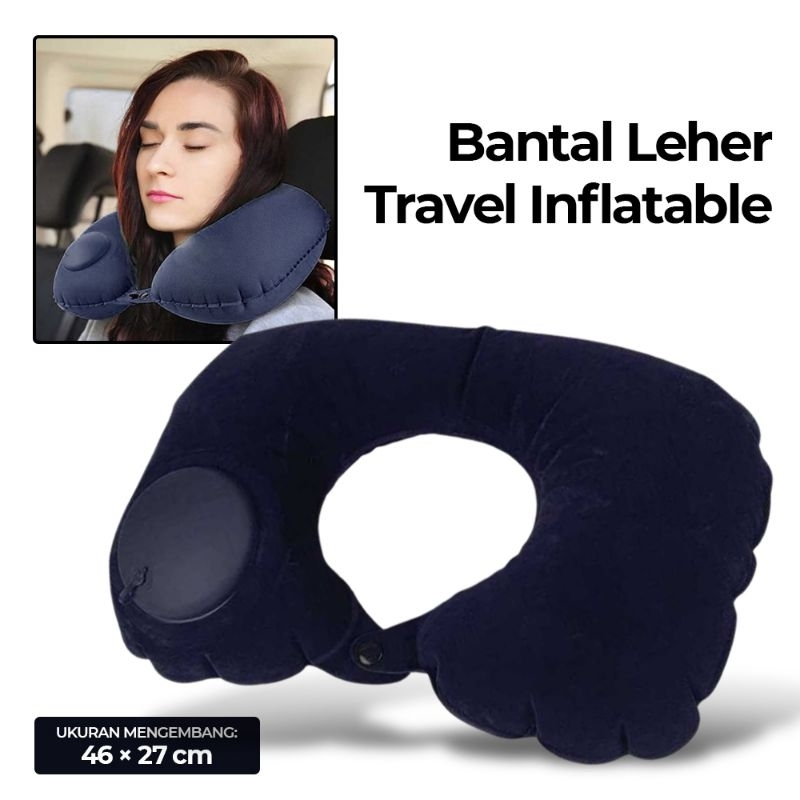 Bantal Leher Taffsport Bantal Lipat Angin Bantal Pompa Bantal Travel