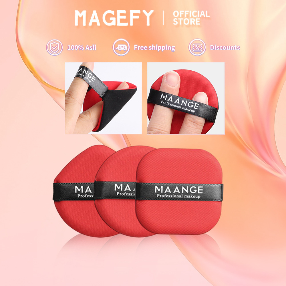 MAGEFY 3Pcs Sponge Puff untuk Make Up 5759