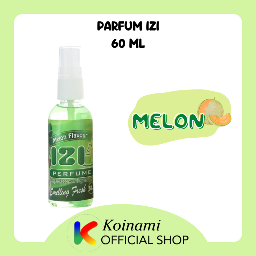 PARFUM IZI 60ml untuk kucing anjing / minyak wangi kucing anjing / grooming / btm