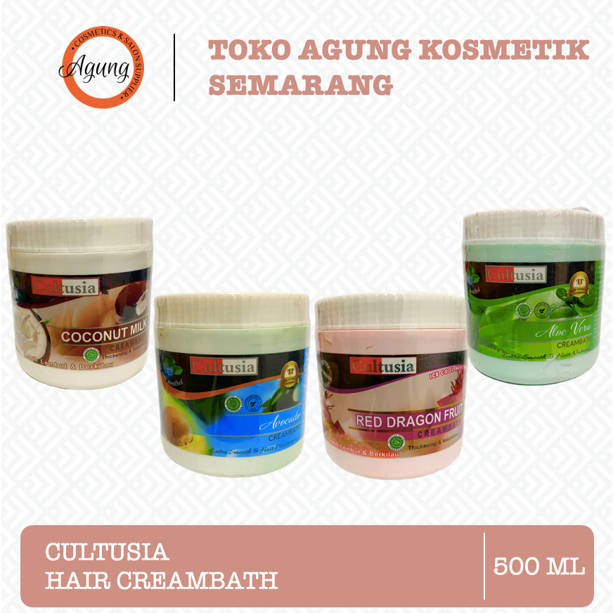 [AGUNGSMG] - Cultusia Creambath | krimbat salon | creambath rambut
