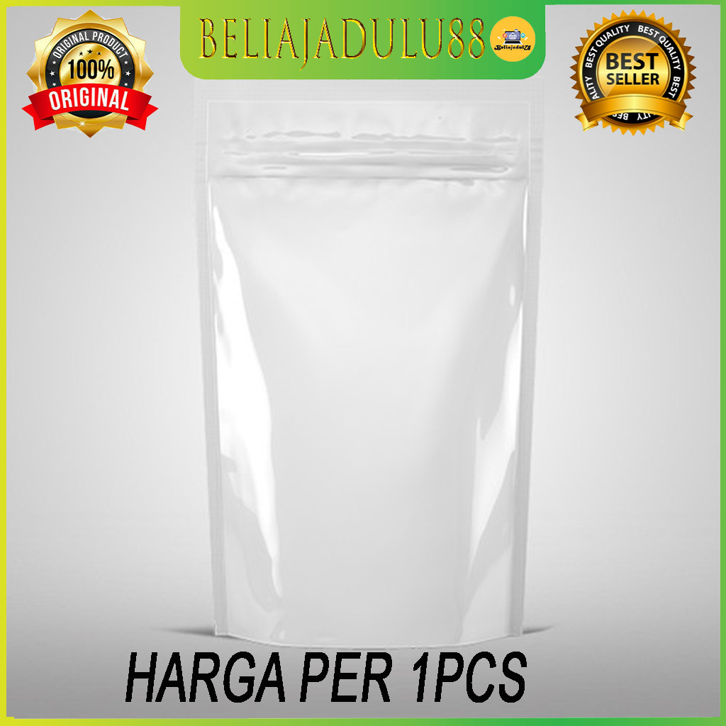 Beliajadulu88 Standing Pouch Double SEAL / PLASTIK KLIP UKURAN KECIL per lembar