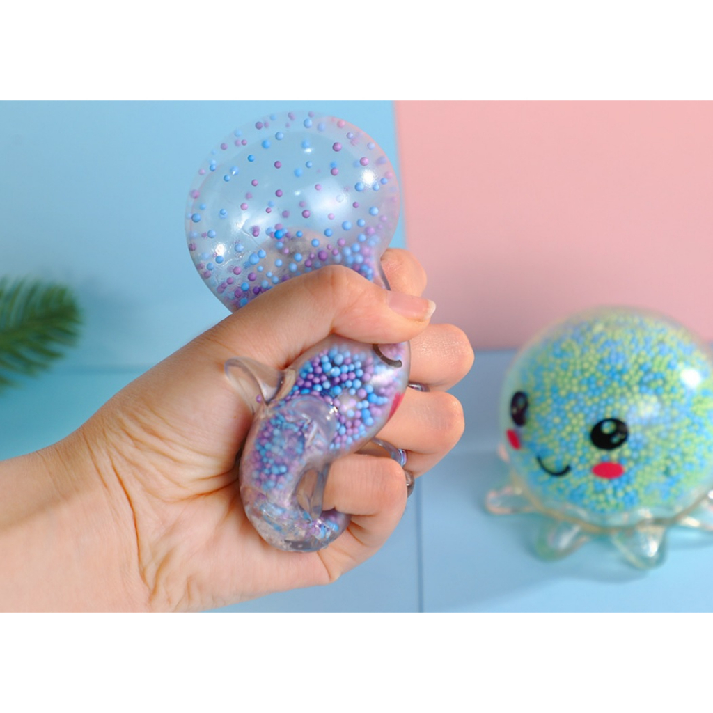 NEW squishy LED mainan anak motif gurita