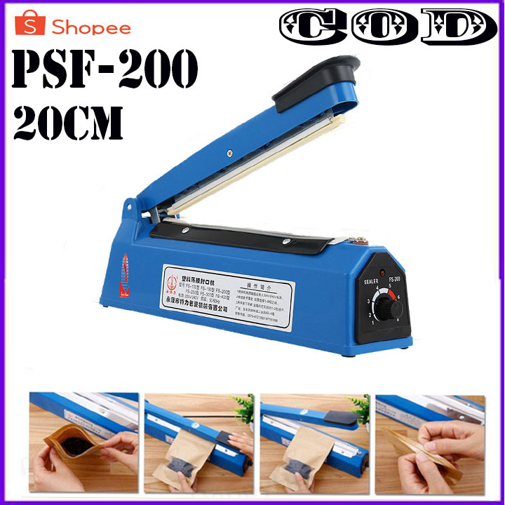 Mesin Press Plastik Impulse Sealer 20 cm TD 200 BERGARANSI RESMI