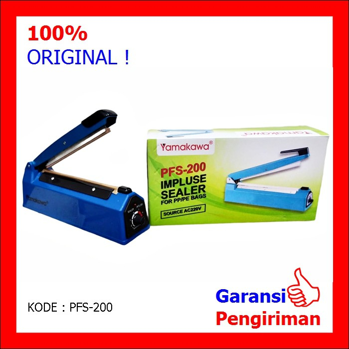 Mesin Press Plastik Impulse Sealer 20 cm TD 200 BERGARANSI RESMI